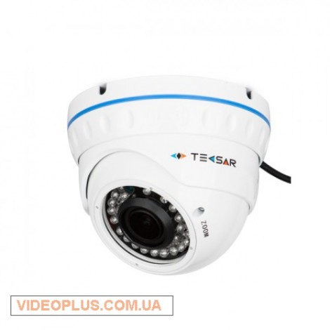 Видеокамера AHD купольная Tecsar AHDD-2Mp-30VFI-out